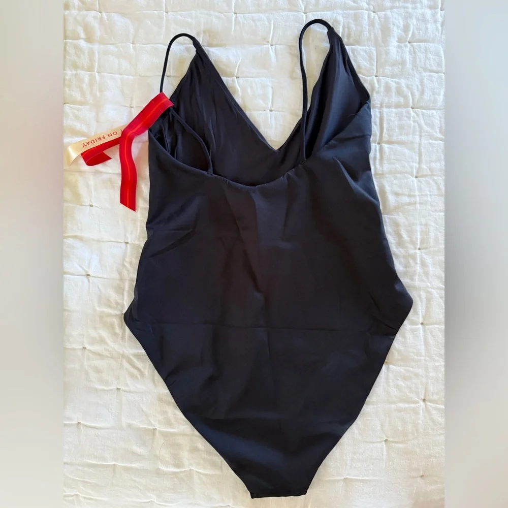 NWT Left on Friday Sunday Suit Navy Blue XL - Picture 2 of 6